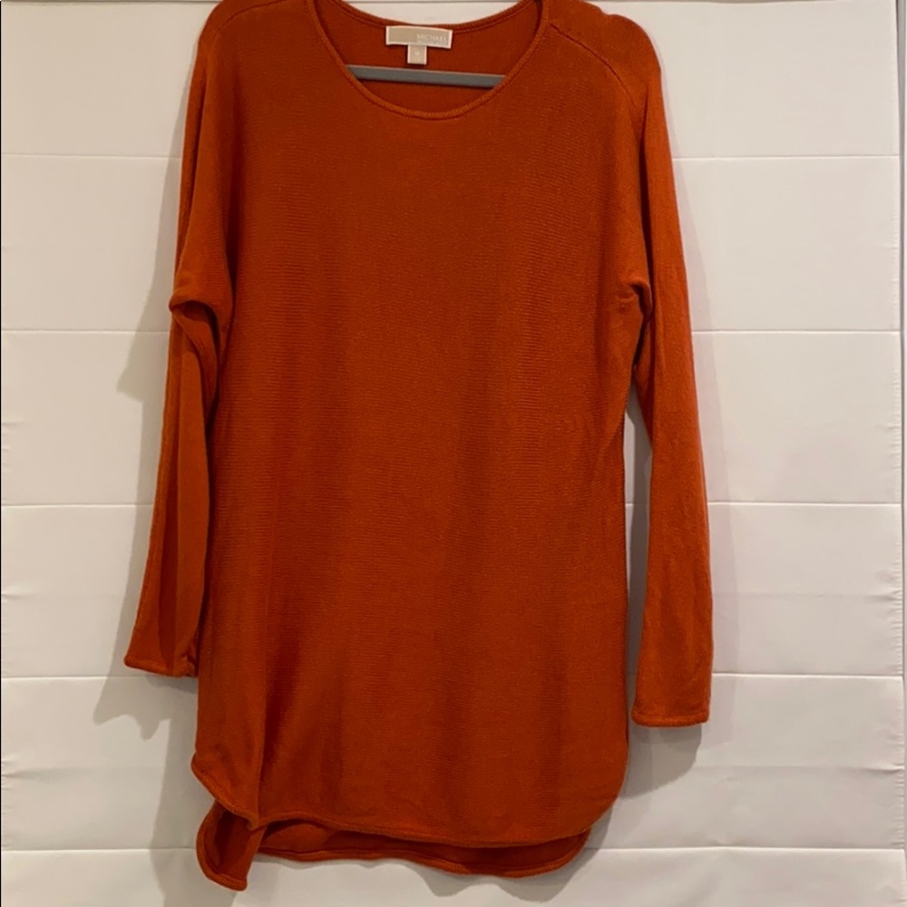 Michael Kors sweater with zipper detail